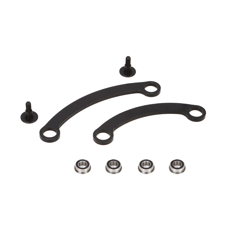 Steering Rack Set with Bearings, Short/Long: 8B 3.0