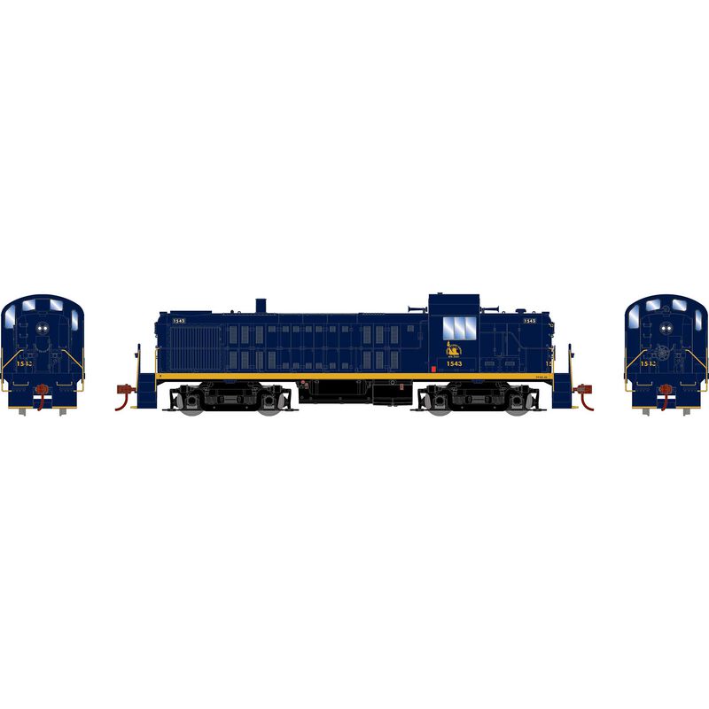 HO ATH RS-3 Locomotive w/DCC & Sound, CNJ #1543
