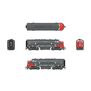 HO EMD F7A Locomotive, SP 6295, Bloody Nose with Paragon4