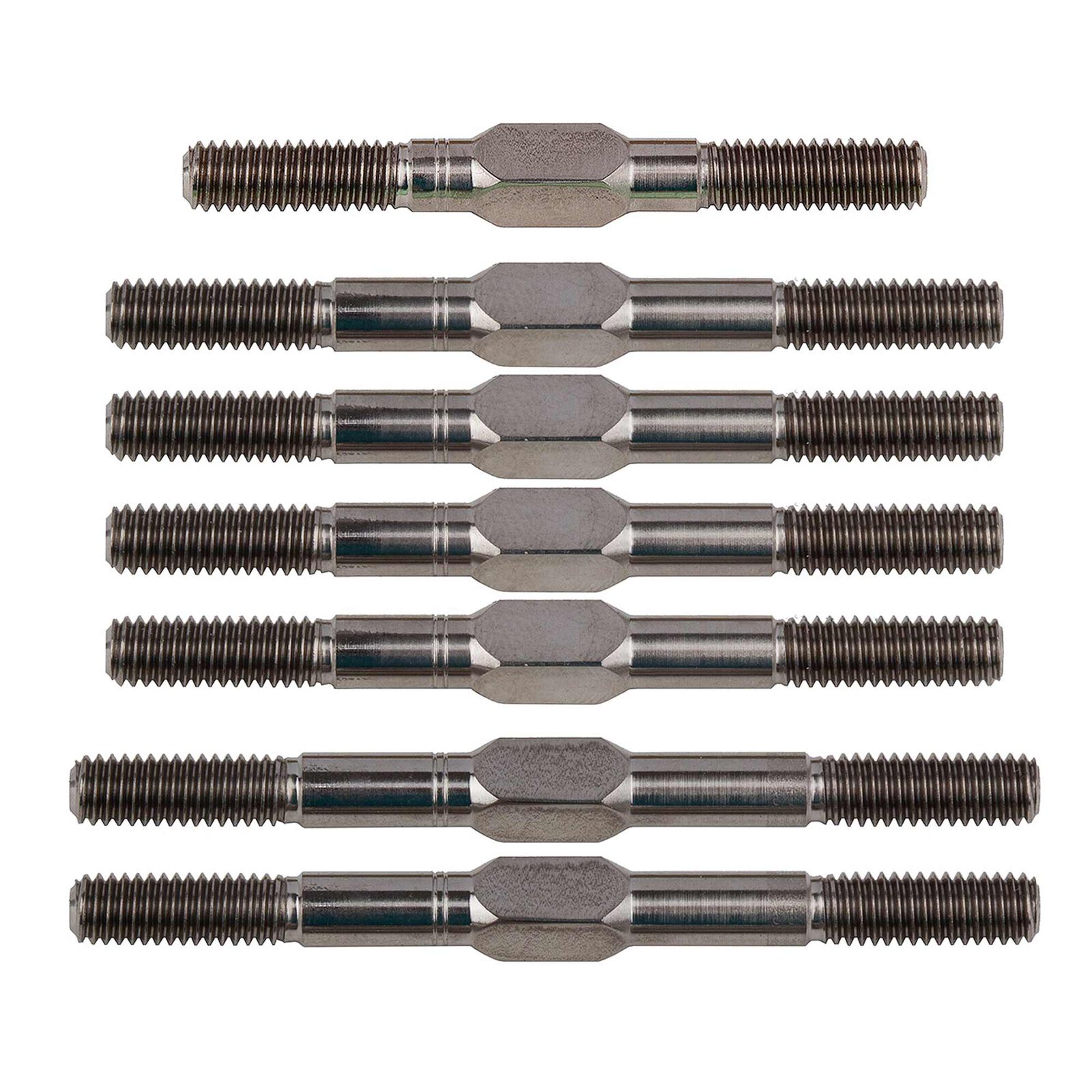 RC10B74.2 FT Titanium Turnbuckle Set, 3.5mm