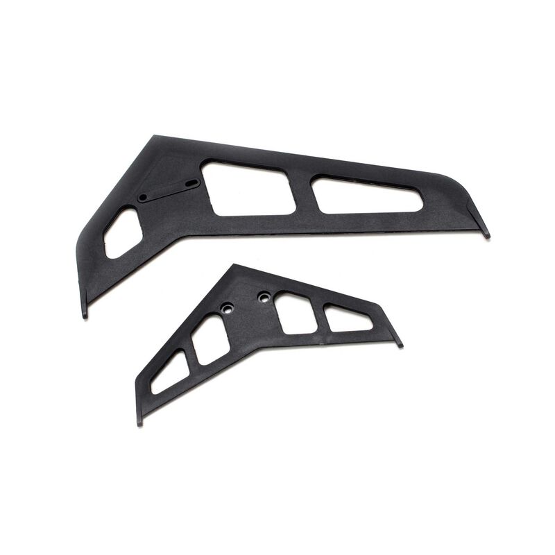 Stabilizer Fin Set Black: B500 3D/X