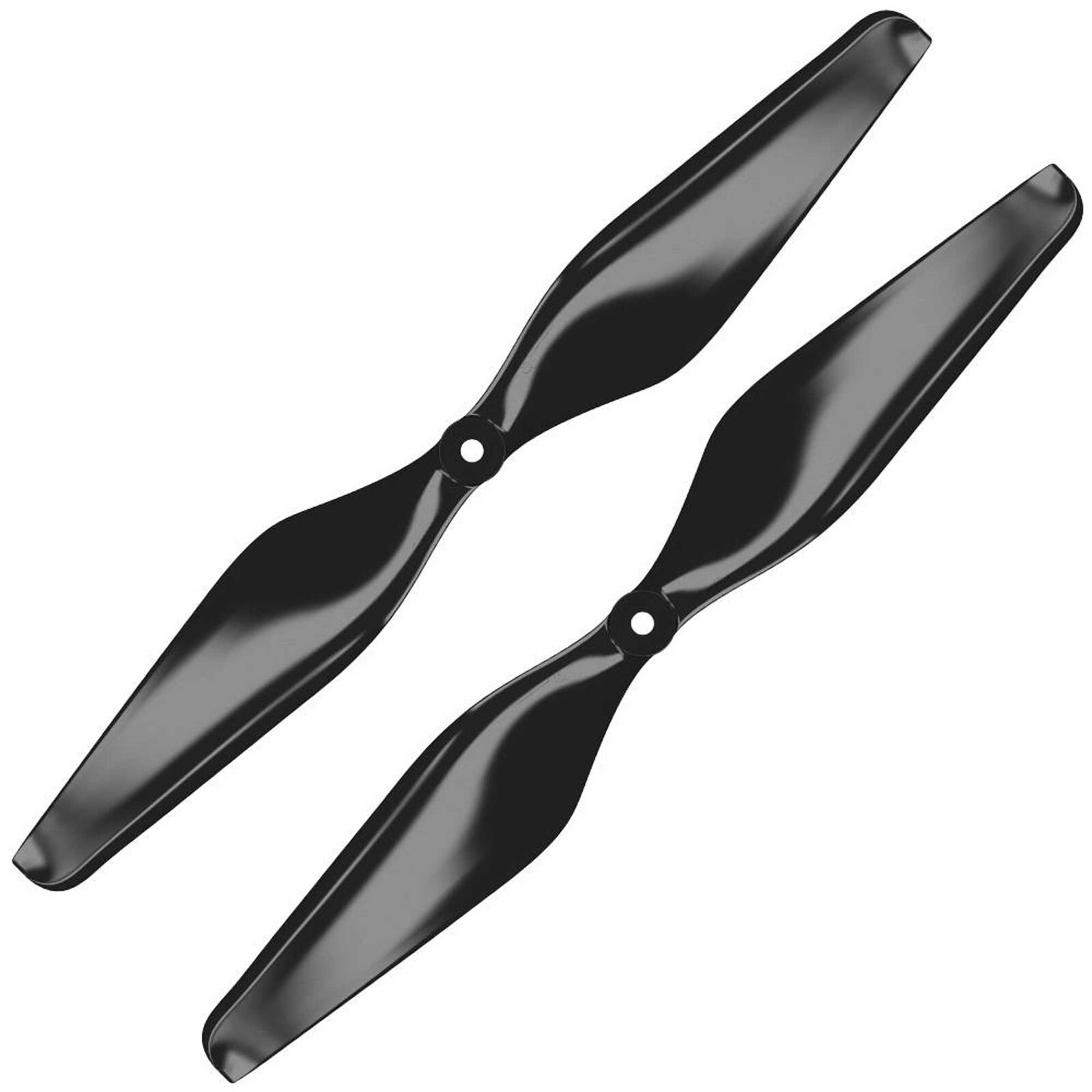 12 x 4.5 MR Propeller Set, Black (2)
