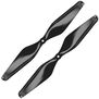 12 x 4.5 MR Propeller Set, Black (2)