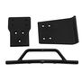 Front Bumper/Skid Plate, Black: SLH 4x4