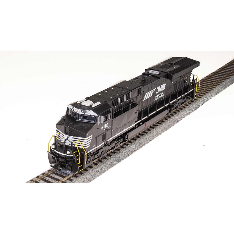 HO GE ES44AC Locomotive, Black & White, Paragon4, NS #8119
