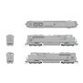 HO EMD SD70ACe Locomotive, Unpainted Low Headlight