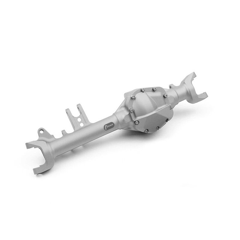 Currie VS4-10 D44 Front Axle, Clear Anodized