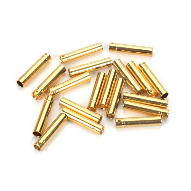 Connector: Gold Bullet Female, 4mm (30)