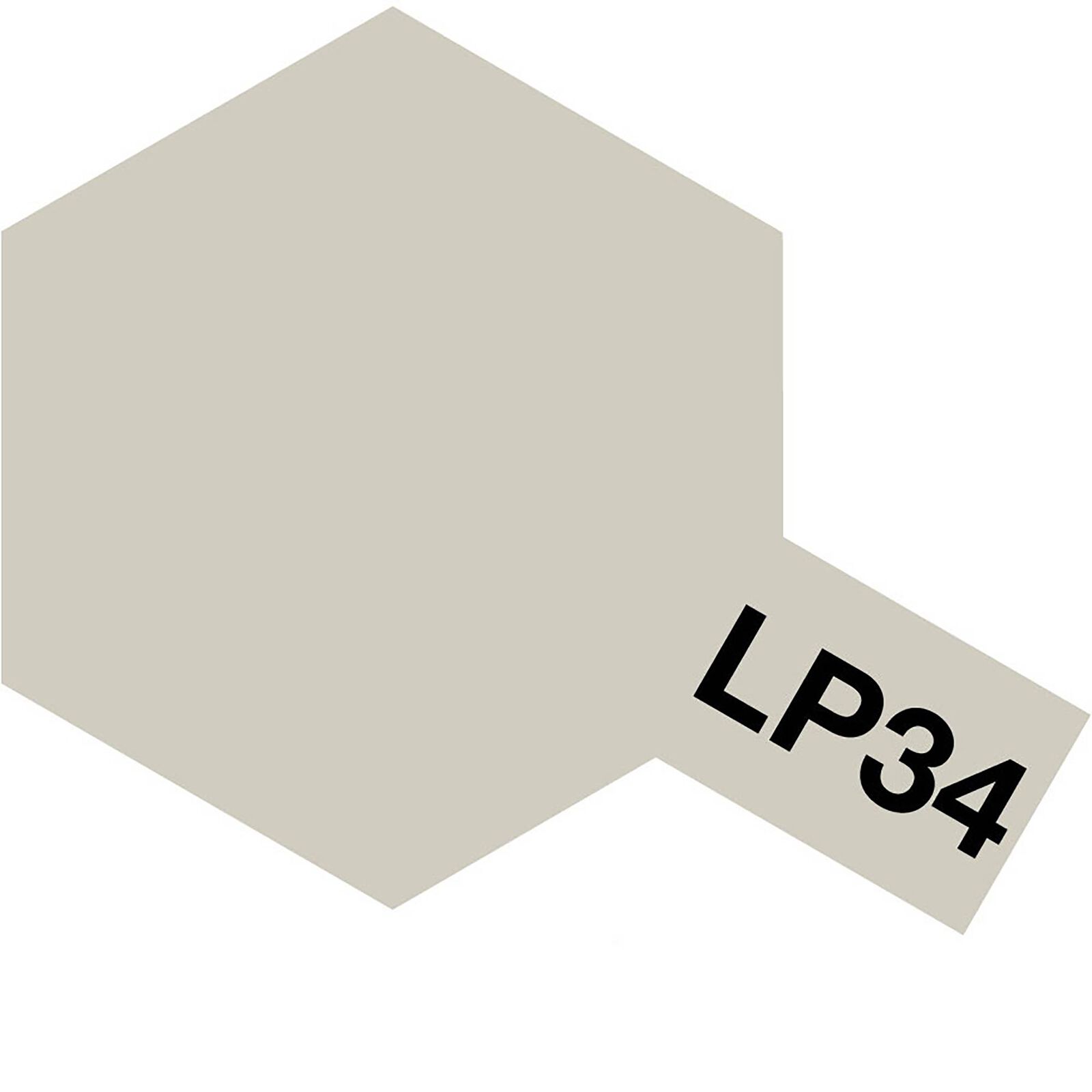 Lacquer Paint, LP-34 Light Gray, 10 mL