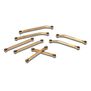 Brass High Clearance Links Set: SCX24 Bronco, C-10, Jeep