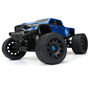1/6 Menace HP BELTED F/R 5.7" MT Tires Mounted 24mm Blk Raid (2)