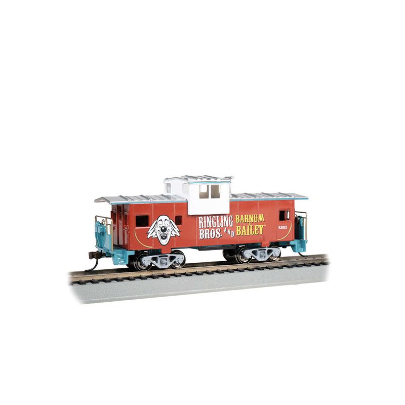 HO RINGLING BROS WIDE-VISION CABOOSE