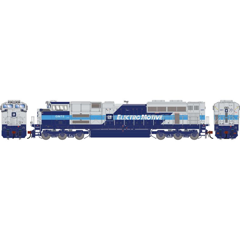 HO GEN SD70ACE Locomotive w/DCC & Sound, EMDX Demonstrator #GM72