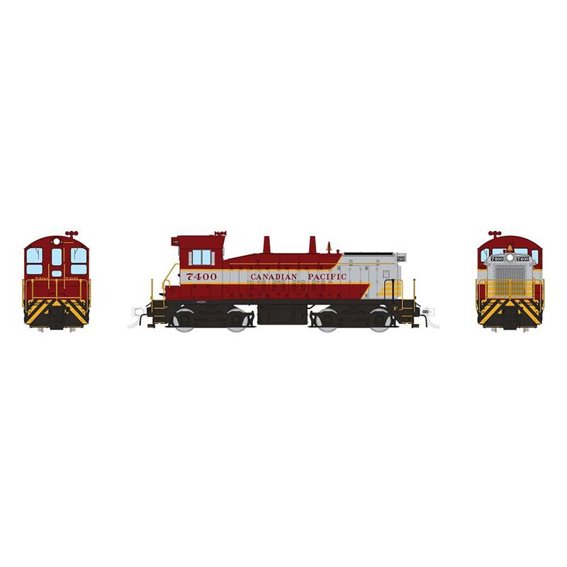HO EMD SW9 (DC/Silent): Canadian Pacific - Block Scheme: #7403