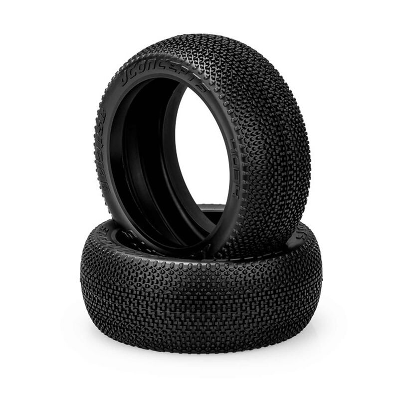1/8 Relapse 83mm Buggy Tires and Inserts, Green Compound