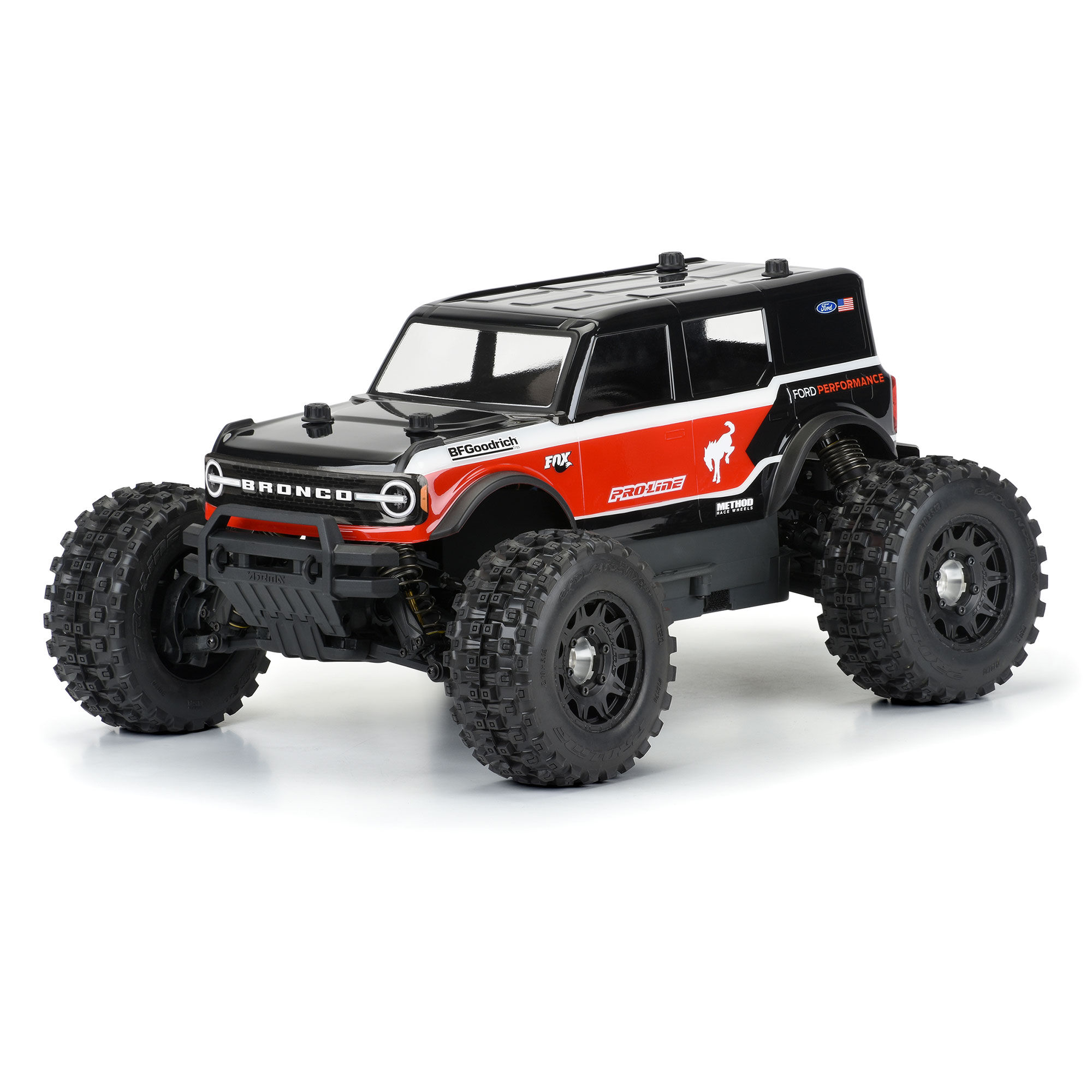 Pro-Line Racing 1/10 2021 Ford Bronco Clear Body: Granite, Vorteks