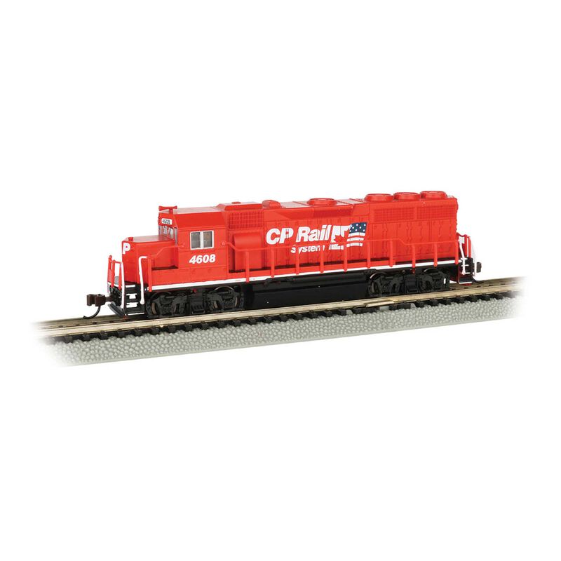 N GP40 Diesel Loco CPR #4608 w Flag