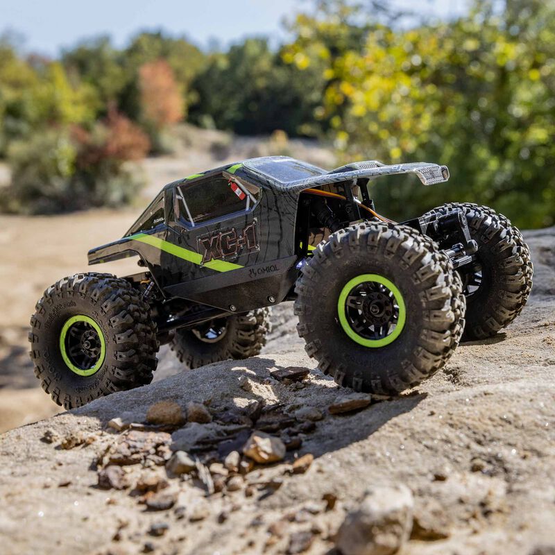 1/24 AX24 XC-1 4WS 4X4 RTR Brushed Rock Crawler (Battery & Charger Included), Green