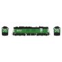 HO EMD SD9 Locomotive with DCC & Sound: Burlington Northern: #6232