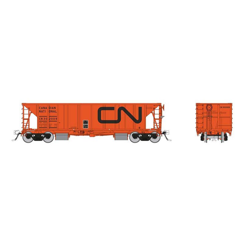 HO NSC Ballast Car: CN: Single Car #1