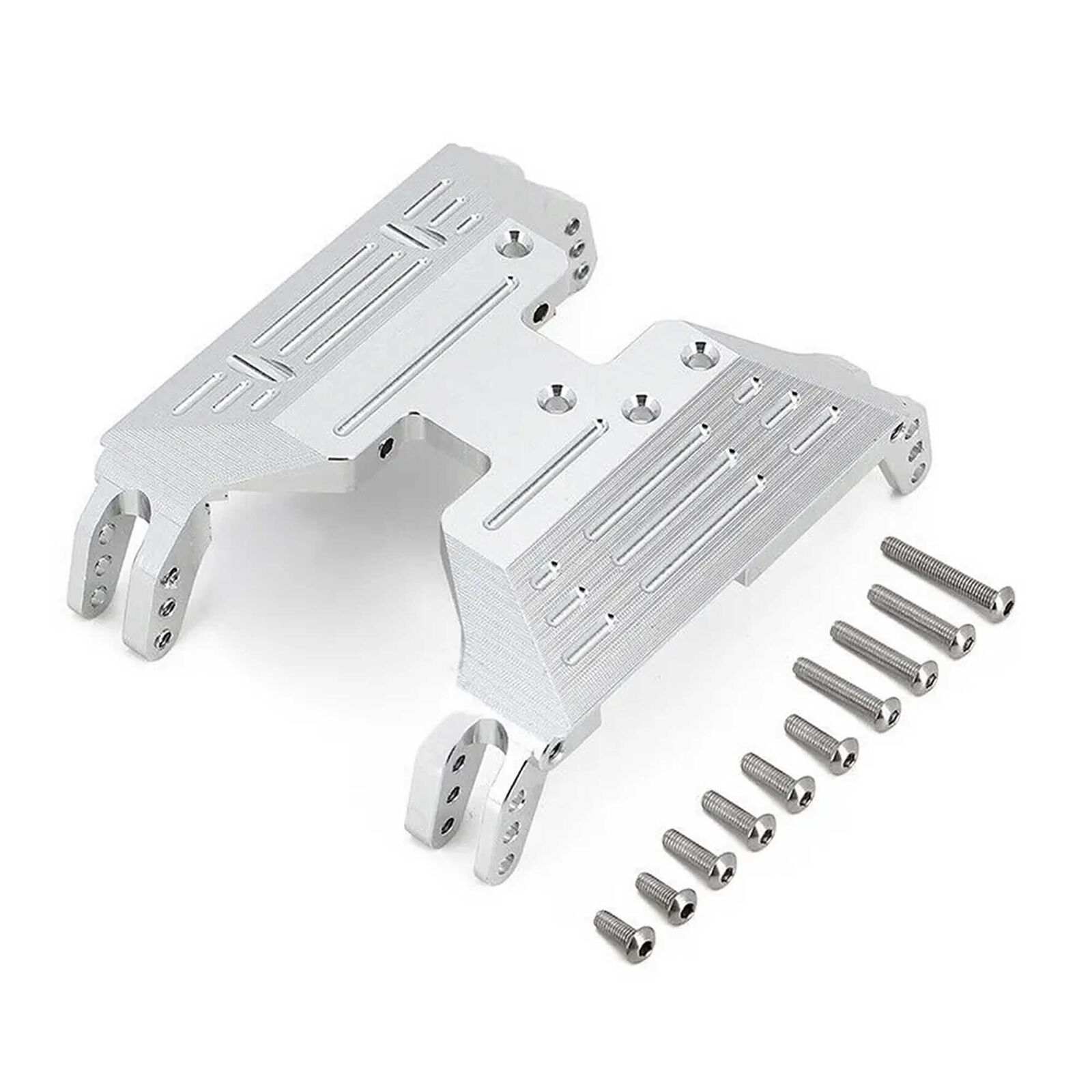 Alloy Machined Center Lower Chassis Plate for Axial 1/10 Capra 1.9