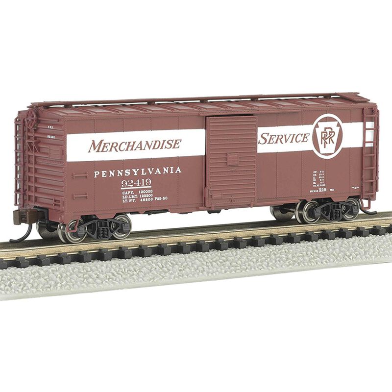 N 40' Steel Box PRR Merchandise Service #92419