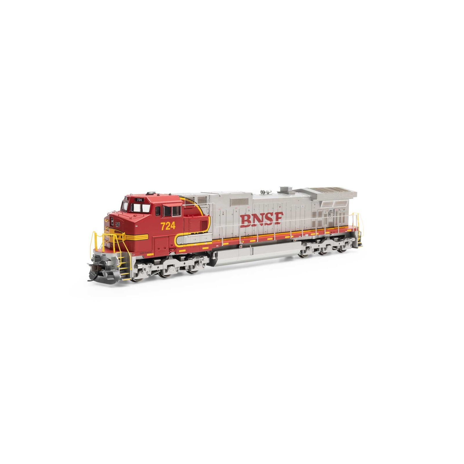 HO Dash 9-44CW Locomotive Sound-Ready, BNSF & Warbonnet #724