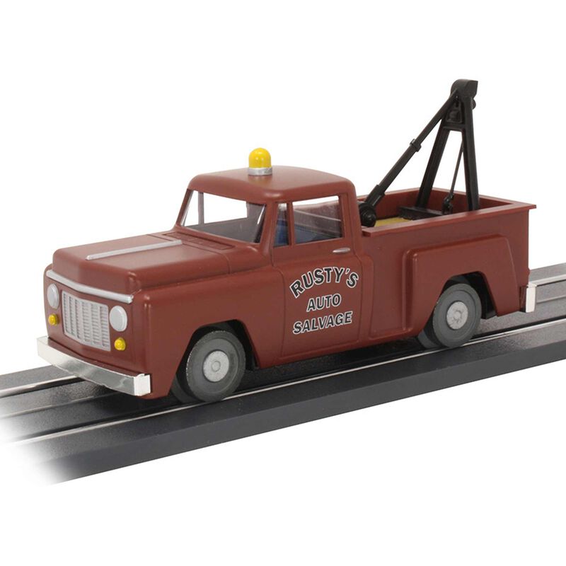 O WIL E-Z Street Delivery Van Tow Truck Rusty Auto