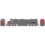 HO SD45T-2 Locomotive, Cotton Belt #9403