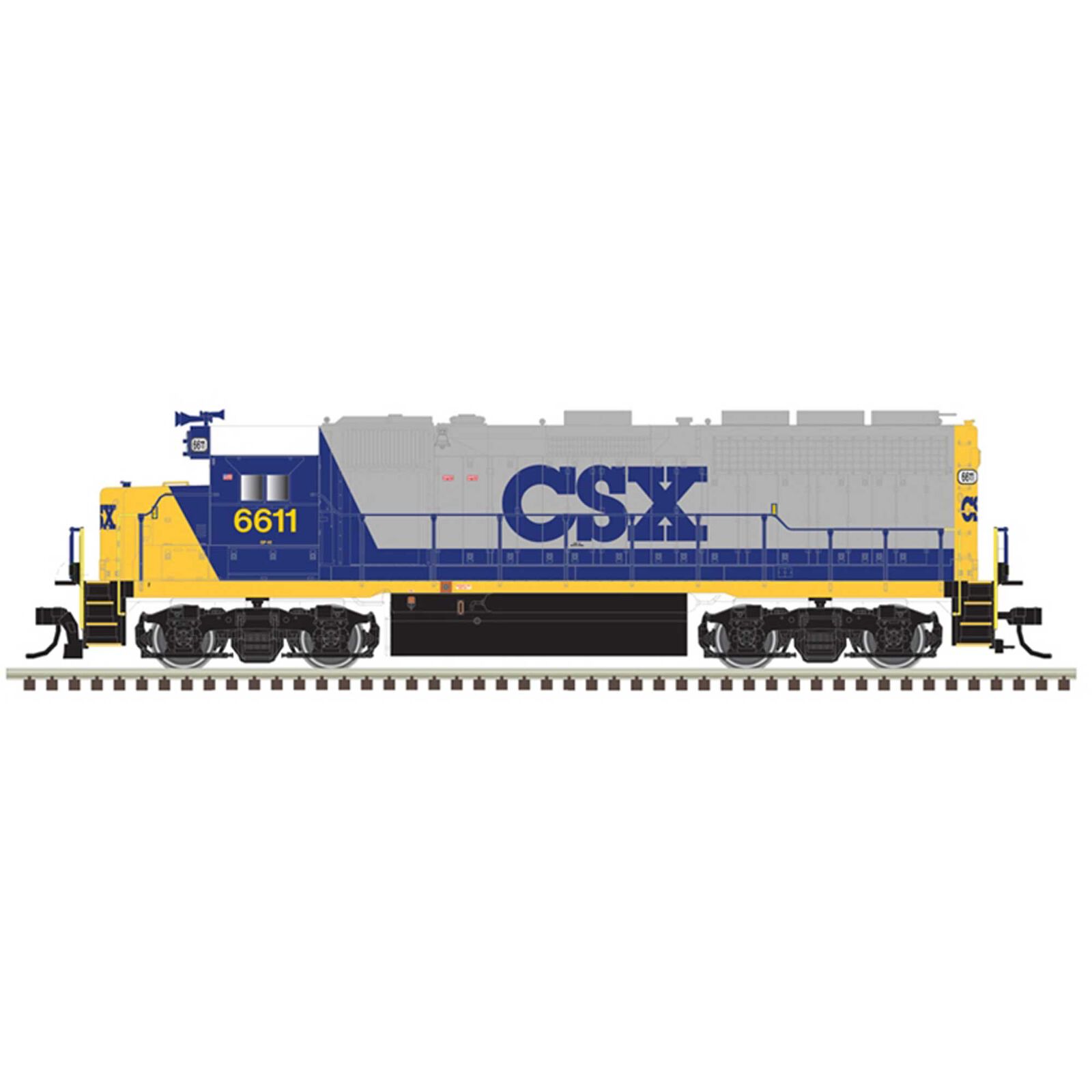 N GP 40 Loco CSX, Bright Future 6641