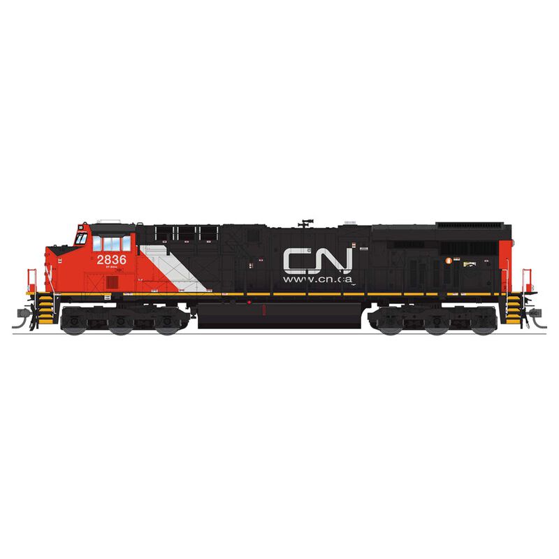 HO GE ES44AC Locomotive with DCC & Sound, CCN #2849 Website Scheme