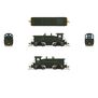 EMD NW2 Switcher, RDG 100, Green & Yellow, Paragon4 Sound/DC/DCC, N