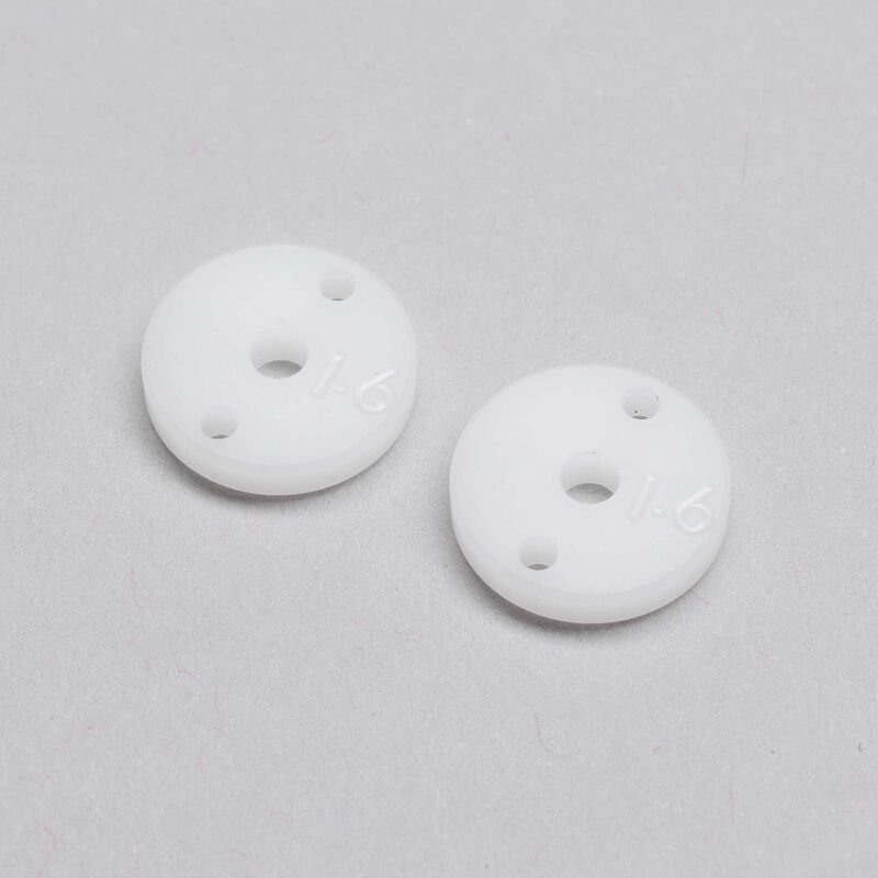 Machined Shock Pistons, 2.3mm, 2 x 1.6mm, G3 (2)