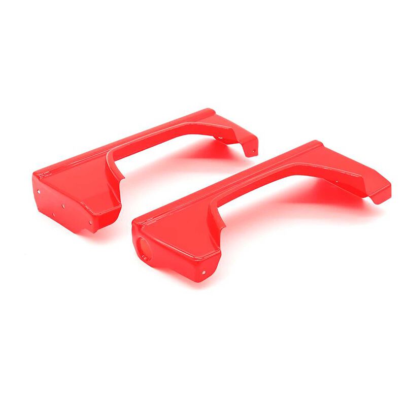 Phoenix Bed Sides - Painted Red