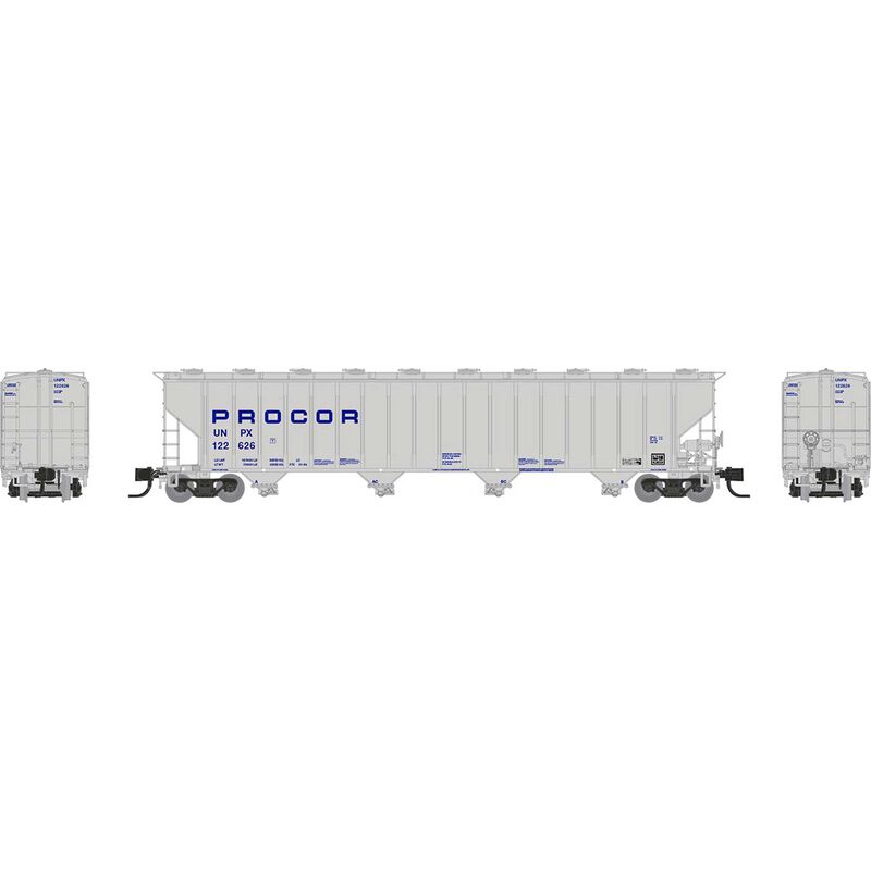 N PROCR 5820 Covered Hopper UNPX PROCR Blue Solid