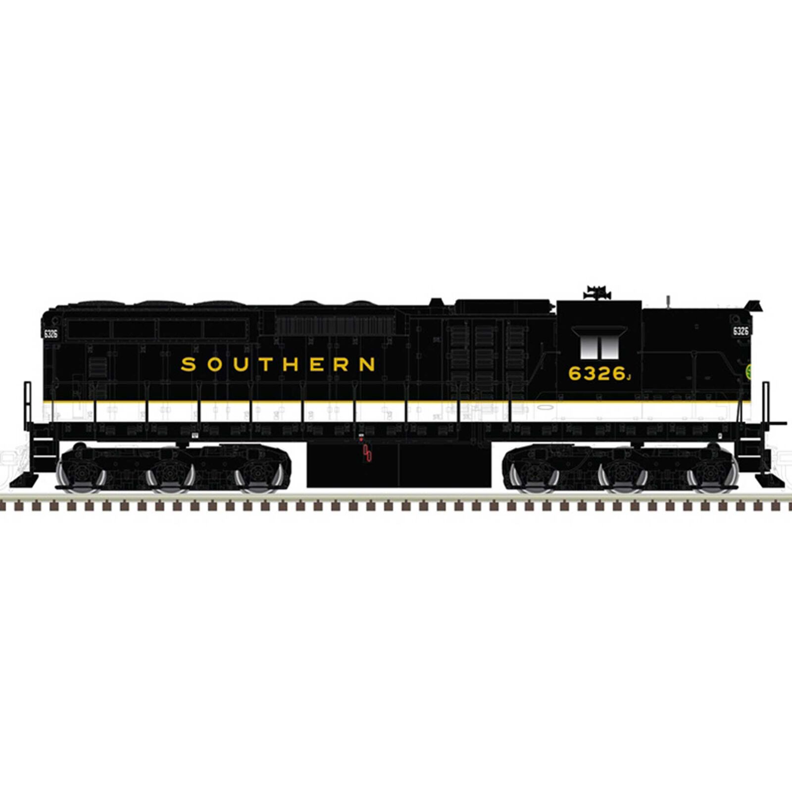 Southern (SR Logo) 6326J (Black White)