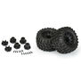 1/10 Hyrax F/R 2.8" MT Tires Mounted 12mm/14mm Black Raid (2)