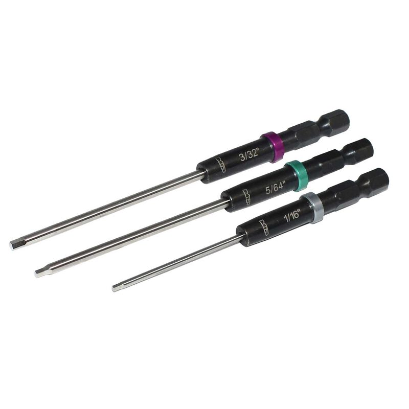 Speed Tip™ Hex Driver Wrench Set Gen 2, SAE, Standard (3), 1/16", 5/64", & 3/32"