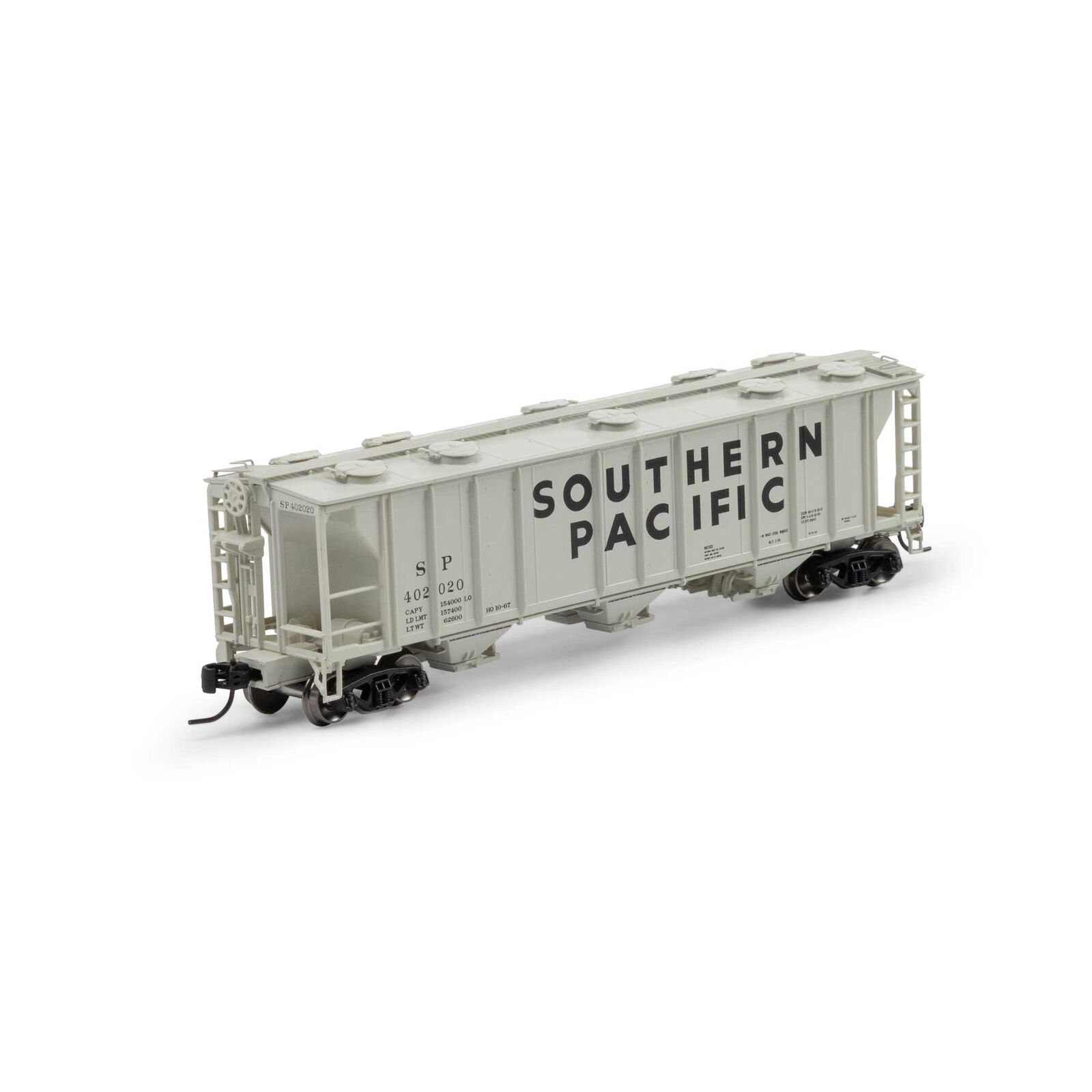 N PS-2 2893 3-Bay Covered Hopper, SP #402020