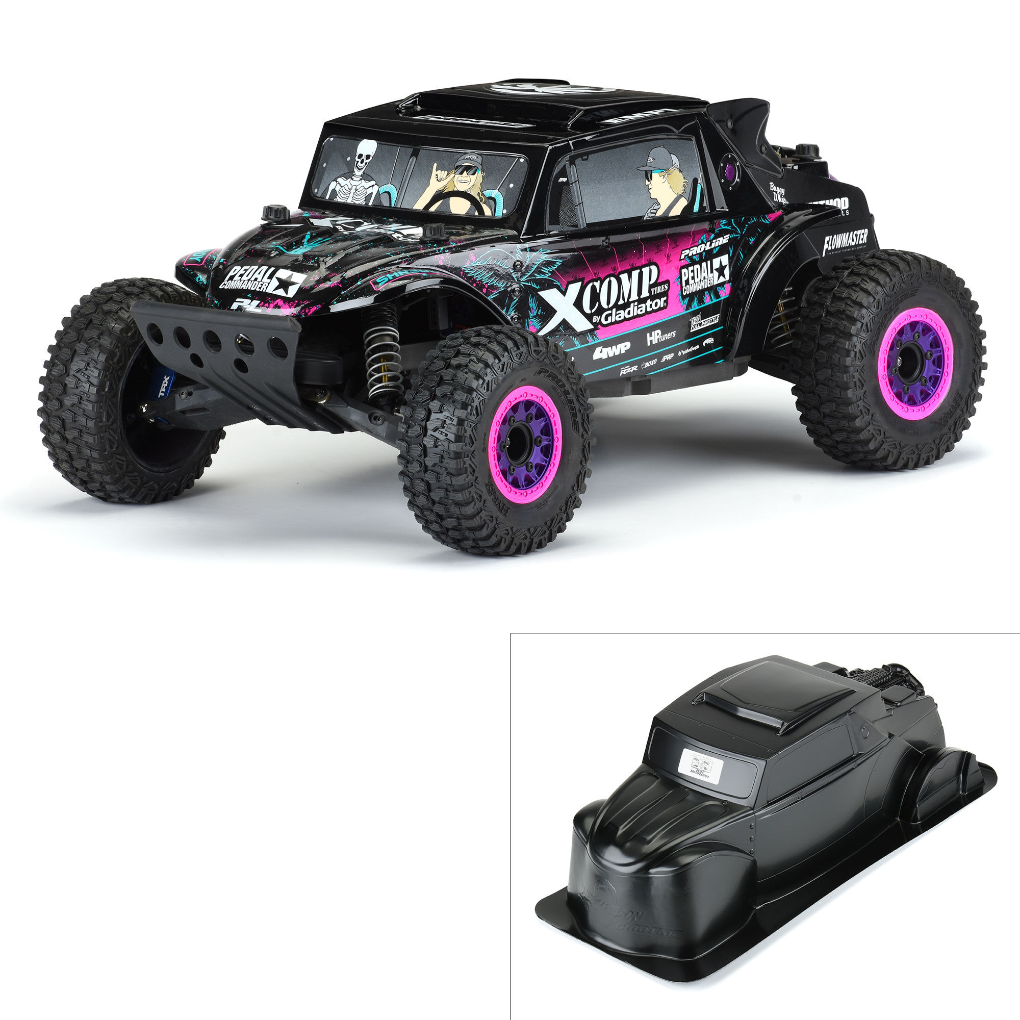 トラクサス スラッシュ 2WD Megalodon ボディ traxxas バギー