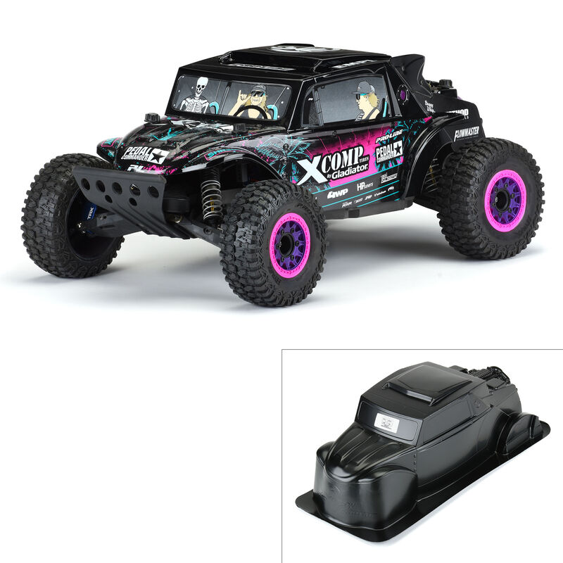 1/10 Megalodon Desert Buggy Blake Wilkey Black Body: Short Course