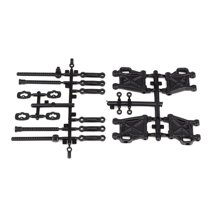 Suspension Arms, Rod Ends, & Body Posts, 1/14 Team Associated Reflex 14R