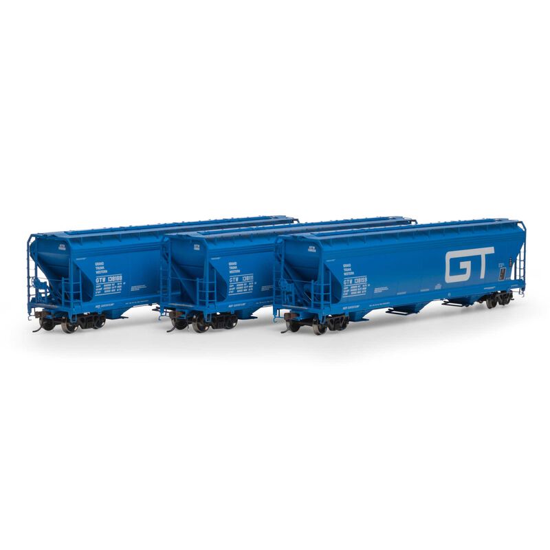 HO ACF 4600 3-Bay CF Hopper, GTW #1 (3)