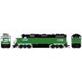 HO GEN GP38-2 Locomotive w/DCC & Sound, BNSF 'Ex-BN Patched' #2108