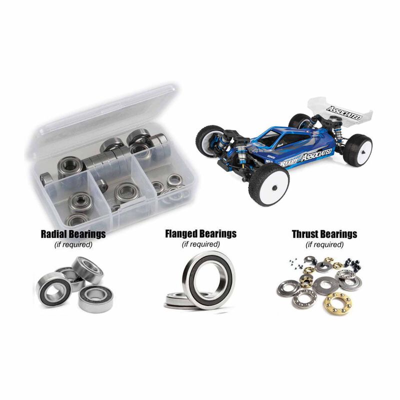 Associated RC10B84 Team 1/10th (#90050) Rubber Shielded Bearing Kit