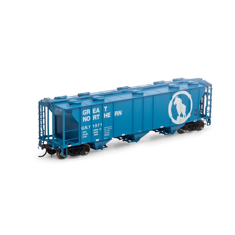 HO PS-2 2893 3-Bay Covered Hopper, GN #71971