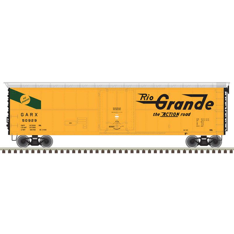 HO 50' GARX Reefer Rio Grande #50929