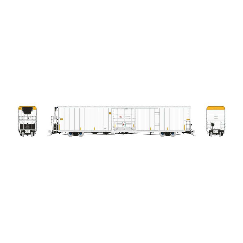 HO Greenbrier 7780cuft Reefer: White, data only
