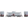 HO GEN ICC Caboose with Lights, CBQ #13654