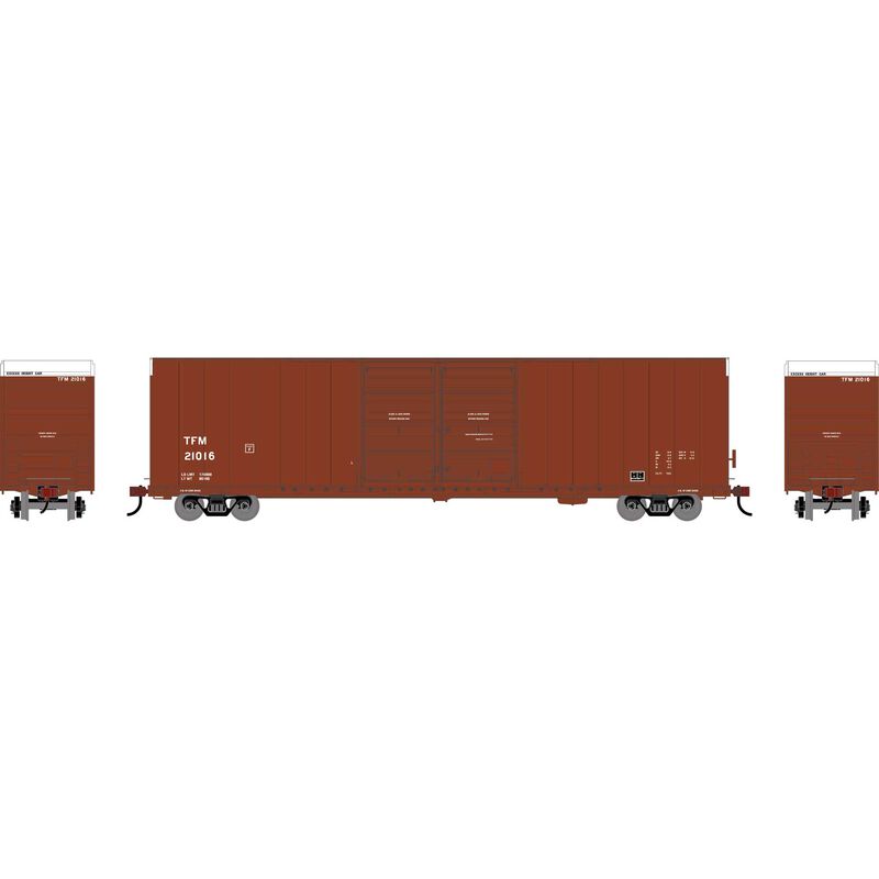 HO 60' FMC Smooth Side Double Door Box Car, TFM #21016